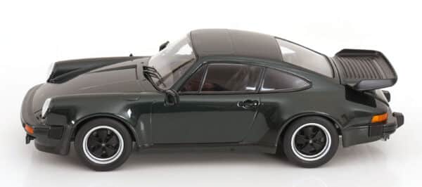 KK Scale 1:18 Porsche 911 (930) Turbo 3.3 1977 Dark Green Metallic (KKDC181441) Diecast Model 8 KK Scale 1:18 Porsche 911 (930) Turbo 3.3 1977 Dark Green Metallic (KKDC181441) Diecast Model