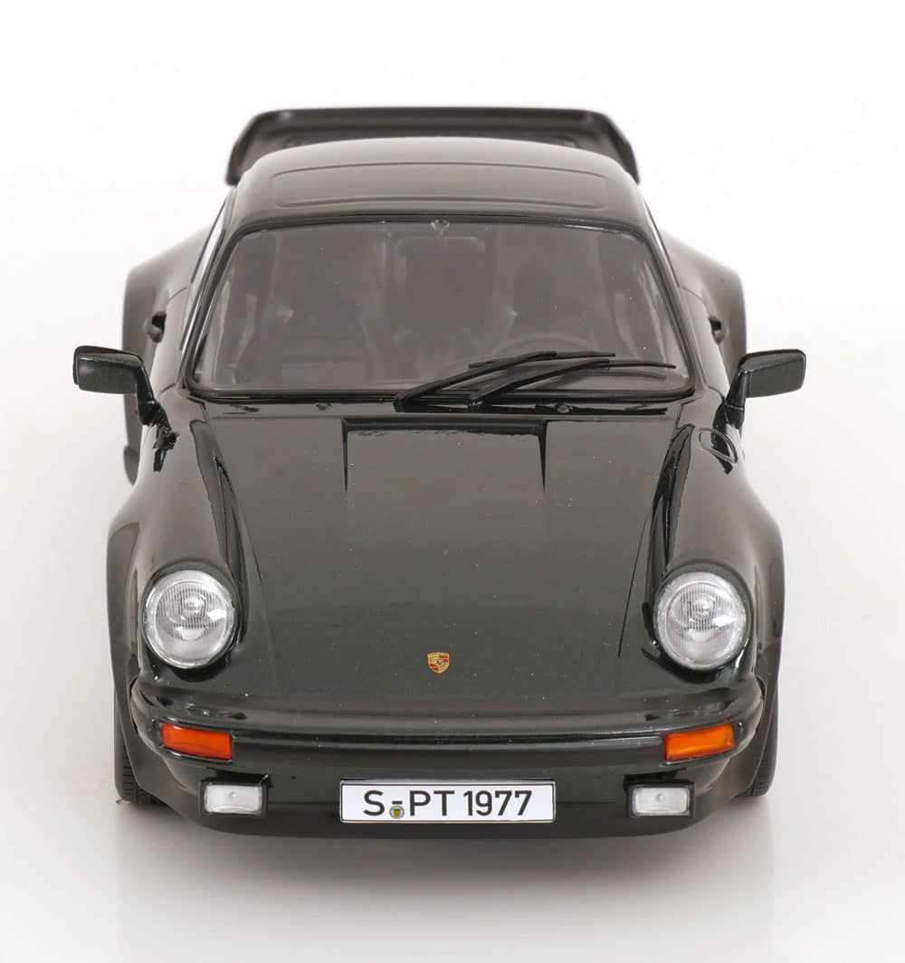 KK Scale 1:18 Porsche 911 (930) Turbo 3.3 1977 Dark Green Metallic (KKDC181441) Diecast Model 4 KK Scale 1:18 Porsche 911 (930) Turbo 3.3 1977 Dark Green Metallic (KKDC181441) Diecast Model - Image 4