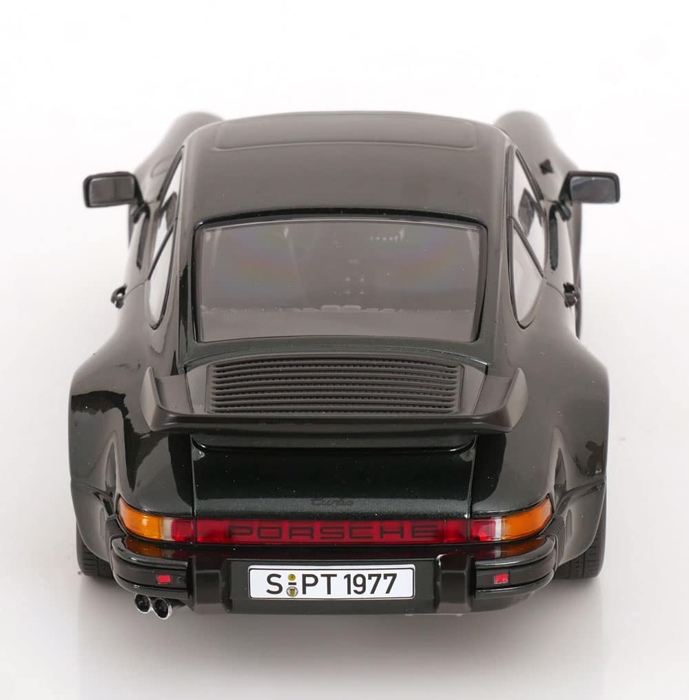 KK Scale 1:18 Porsche 911 (930) Turbo 3.3 1977 Dark Green Metallic (KKDC181441) Diecast Model 5 KK Scale 1:18 Porsche 911 (930) Turbo 3.3 1977 Dark Green Metallic (KKDC181441) Diecast Model - Image 5
