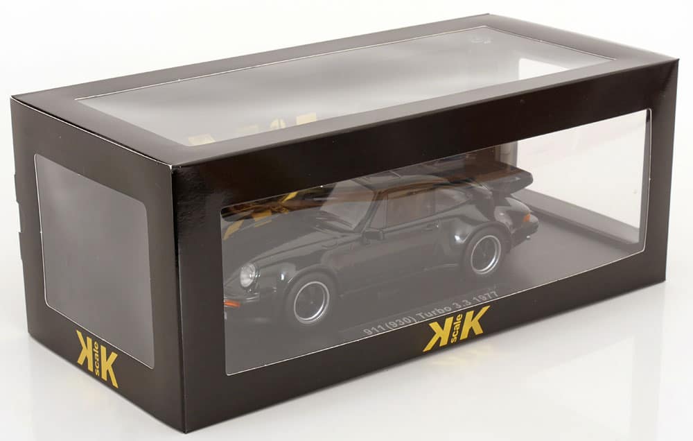 KK Scale 1:18 Porsche 911 (930) Turbo 3.3 1977 Dark Green Metallic (KKDC181441) Diecast Model 6 KK Scale 1:18 Porsche 911 (930) Turbo 3.3 1977 Dark Green Metallic (KKDC181441) Diecast Model - Image 6