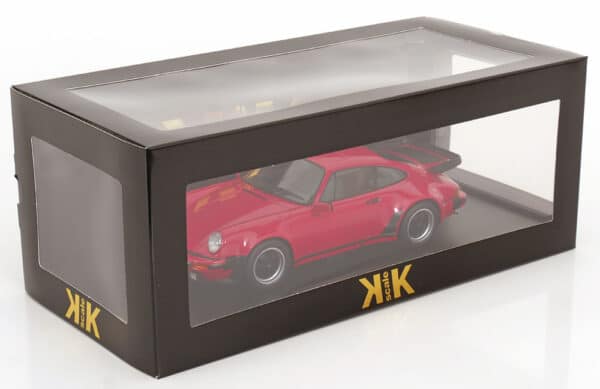 KK Scale 1:18 Porsche 911 (930) Turbo 3.3 1977 Red (KKDC181442) Diecast Model 11 KK Scale 1:18 Porsche 911 (930) Turbo 3.3 1977 Red (KKDC181442) Diecast Model