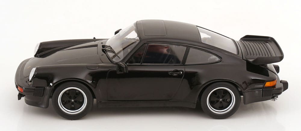 KK Scale 1:18 Porsche 911 (930) Turbo 3.3 1977 Black (KKDC181443) Diecast Model 3 KK Scale 1:18 Porsche 911 (930) Turbo 3.3 1977 Black (KKDC181443) Diecast Model - Image 3