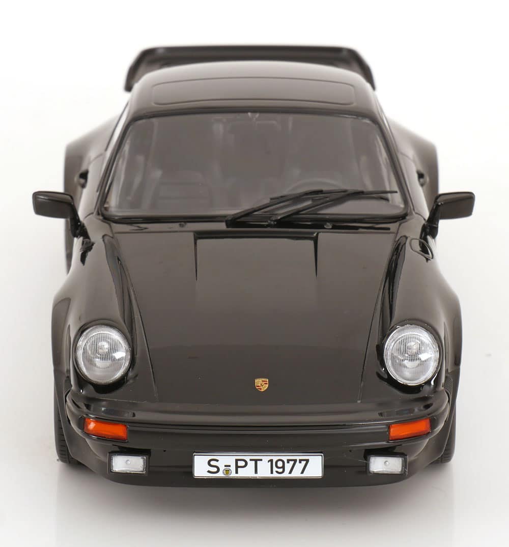 KK Scale 1:18 Porsche 911 (930) Turbo 3.3 1977 Black (KKDC181443) Diecast Model 4 KK Scale 1:18 Porsche 911 (930) Turbo 3.3 1977 Black (KKDC181443) Diecast Model - Image 4