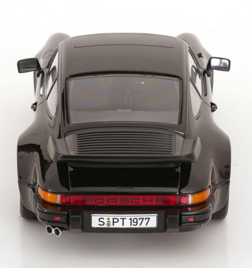 KK Scale 1:18 Porsche 911 (930) Turbo 3.3 1977 Black (KKDC181443) Diecast Model 5 KK Scale 1:18 Porsche 911 (930) Turbo 3.3 1977 Black (KKDC181443) Diecast Model - Image 5