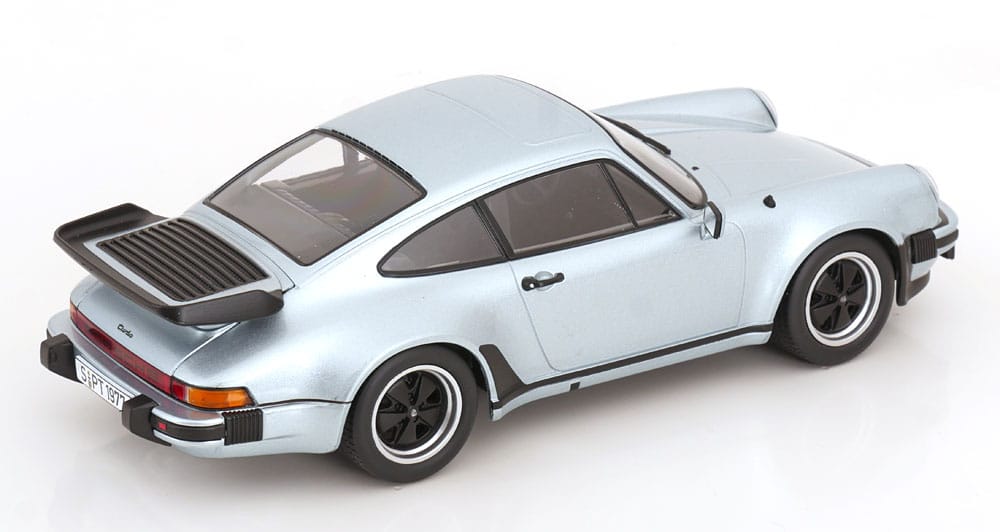 KK Scale 1:18 Porsche 911 (930) Turbo 3.3 1977 Silver (KKDC181444) Diecast Model 2 KK Scale 1:18 Porsche 911 (930) Turbo 3.3 1977 Silver (KKDC181444) Diecast Model - Image 2