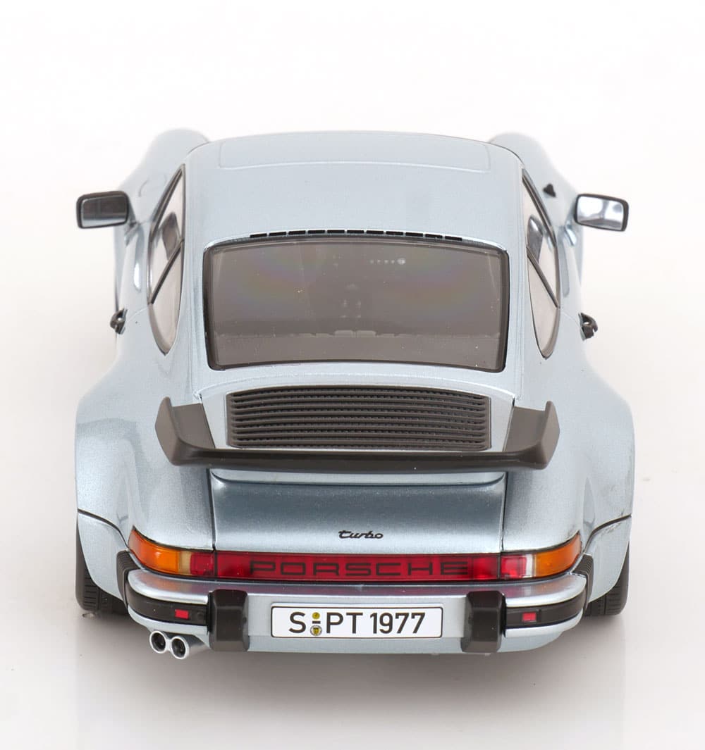 KK Scale 1:18 Porsche 911 (930) Turbo 3.3 1977 Silver (KKDC181444) Diecast Model 5 KK Scale 1:18 Porsche 911 (930) Turbo 3.3 1977 Silver (KKDC181444) Diecast Model - Image 5