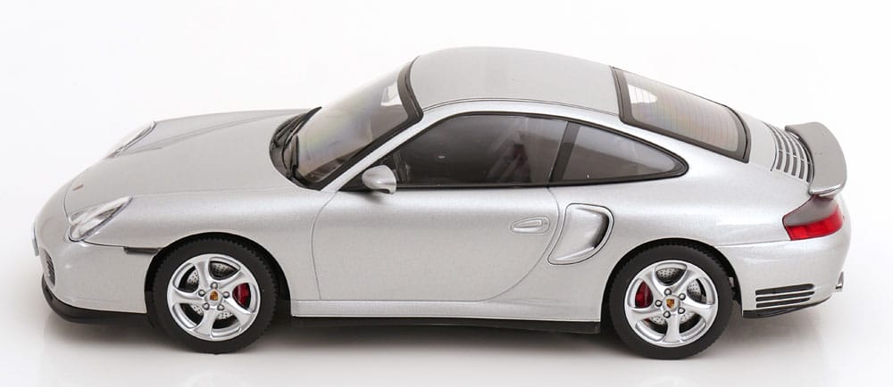 KK Scale 1:18 Porsche 911 (996) Turbo 2000 Silver (KKDC181471) Diecast Model 3 KK Scale 1:18 Porsche 911 (996) Turbo 2000 Silver (KKDC181471) Diecast Model - Image 3