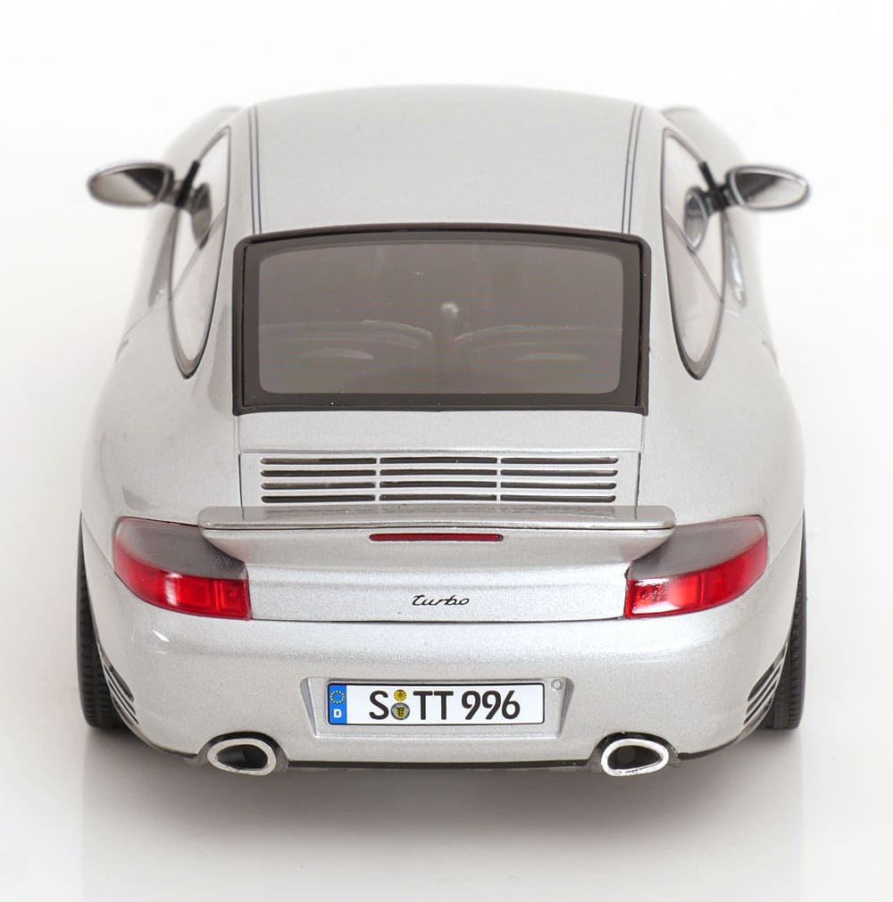 KK Scale 1:18 Porsche 911 (996) Turbo 2000 Silver (KKDC181471) Diecast Model 5 KK Scale 1:18 Porsche 911 (996) Turbo 2000 Silver (KKDC181471) Diecast Model - Image 5