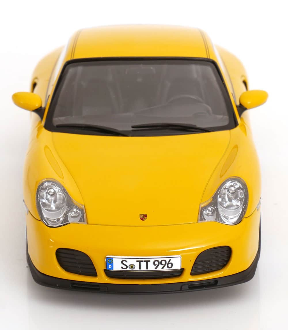 KK Scale 1:18 Porsche 911 (996) Turbo 2000 Yellow (KKDC181473) Diecast Model 4 KK Scale 1:18 Porsche 911 (996) Turbo 2000 Yellow (KKDC181473) Diecast Model - Image 4