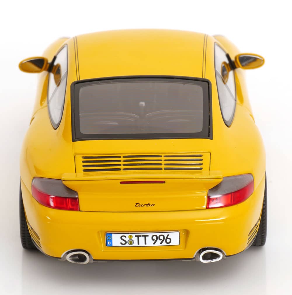KK Scale 1:18 Porsche 911 (996) Turbo 2000 Yellow (KKDC181473) Diecast Model 5 KK Scale 1:18 Porsche 911 (996) Turbo 2000 Yellow (KKDC181473) Diecast Model - Image 5