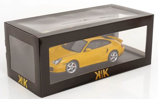KK Scale 1:18 Porsche 911 (996) Turbo 2000 Yellow (KKDC181473) Diecast Model 11 KK Scale 1:18 Porsche 911 (996) Turbo 2000 Yellow (KKDC181473) Diecast Model