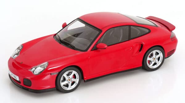 KK Scale 1:18 Porsche 911 (996) Turbo 2000 Red (KKDC181474) Diecast Model