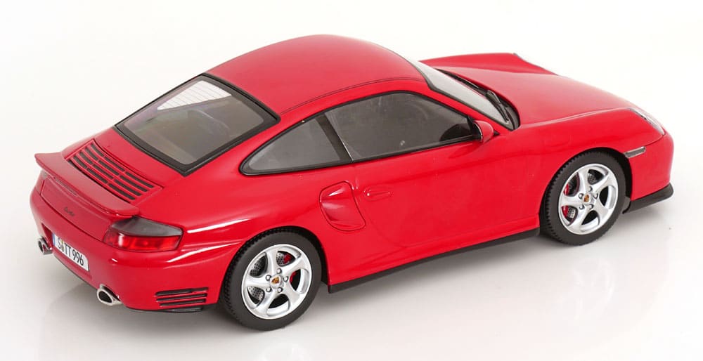 KK Scale 1:18 Porsche 911 (996) Turbo 2000 Red (KKDC181474) Diecast Model 2 KK Scale 1:18 Porsche 911 (996) Turbo 2000 Red (KKDC181474) Diecast Model - Image 2
