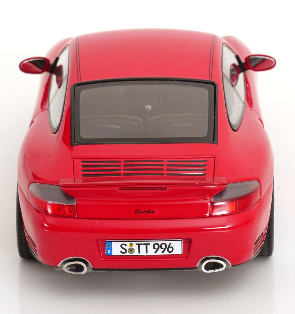 KK Scale 1:18 Porsche 911 (996) Turbo 2000 Red (KKDC181474) Diecast Model 5 KK Scale 1:18 Porsche 911 (996) Turbo 2000 Red (KKDC181474) Diecast Model - Image 5