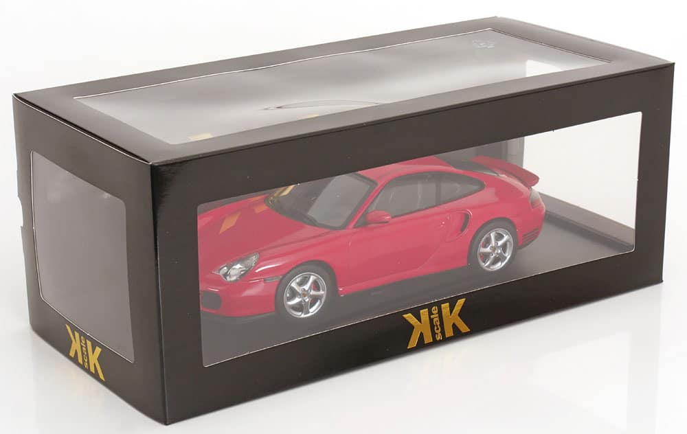 KK Scale 1:18 Porsche 911 (996) Turbo 2000 Red (KKDC181474) Diecast Model 6 KK Scale 1:18 Porsche 911 (996) Turbo 2000 Red (KKDC181474) Diecast Model - Image 6