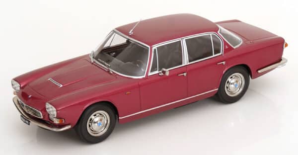 KK Scale 1:18 Maserati Quattroporte I 1965 Red Metallic (KKDC181512) Diecast Model