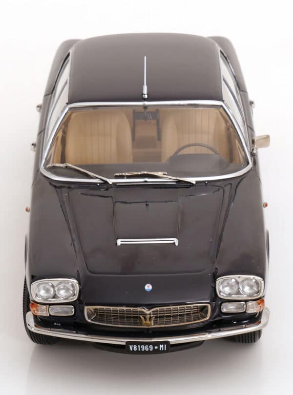KK Scale 1:18 Maserati Quattroporte I 1965 Dark Blue (KKDC181513) Diecast Model 9 KK Scale 1:18 Maserati Quattroporte I 1965 Dark Blue (KKDC181513) Diecast Model