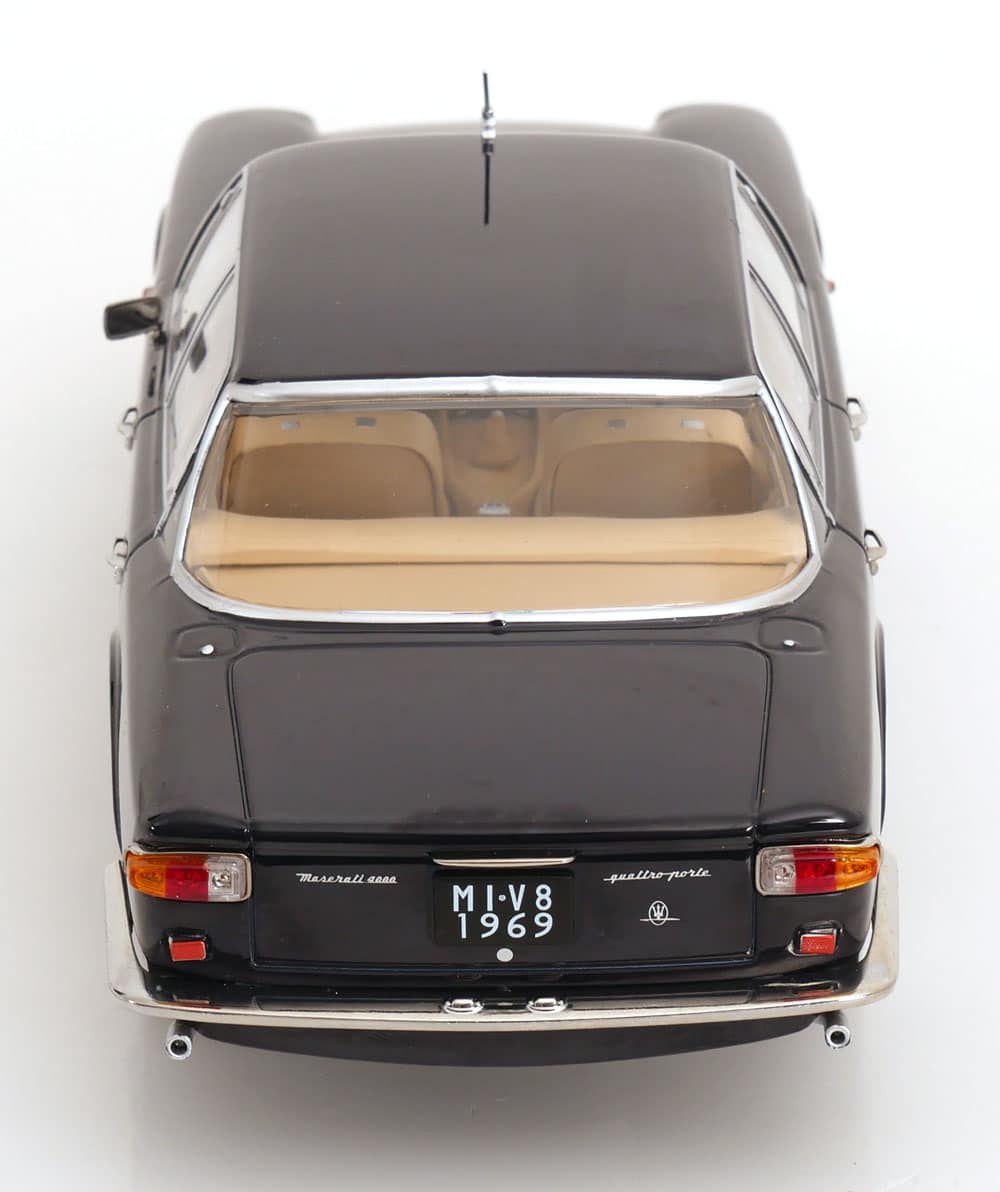 KK Scale 1:18 Maserati Quattroporte I 1965 Dark Blue (KKDC181513) Diecast Model 5 KK Scale 1:18 Maserati Quattroporte I 1965 Dark Blue (KKDC181513) Diecast Model - Image 5