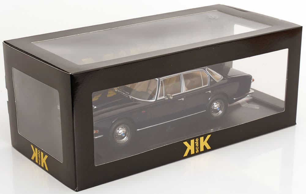 KK Scale 1:18 Maserati Quattroporte I 1965 Dark Blue (KKDC181513) Diecast Model 6 KK Scale 1:18 Maserati Quattroporte I 1965 Dark Blue (KKDC181513) Diecast Model - Image 6