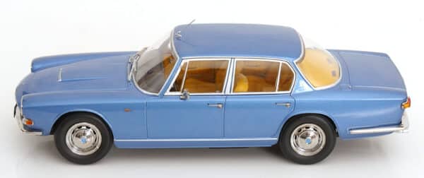 KK Scale 1:18 Maserati Quattroporte I 1965 Light Blue Metallic (KKDC181514) Diecast Model 8 KK Scale 1:18 Maserati Quattroporte I 1965 Light Blue Metallic (KKDC181514) Diecast Model