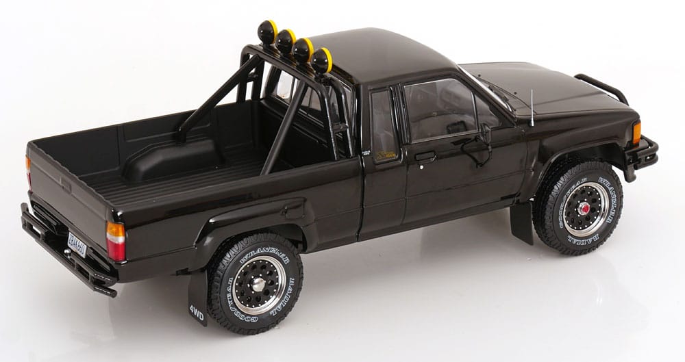KK Scale 1:18 Toyota Hilux 1985 Black Back to the Future III (KKDC181561) Diecast Model 2 KK Scale 1:18 Toyota Hilux 1985 Black Back to the Future III (KKDC181561) Diecast Model - Image 2