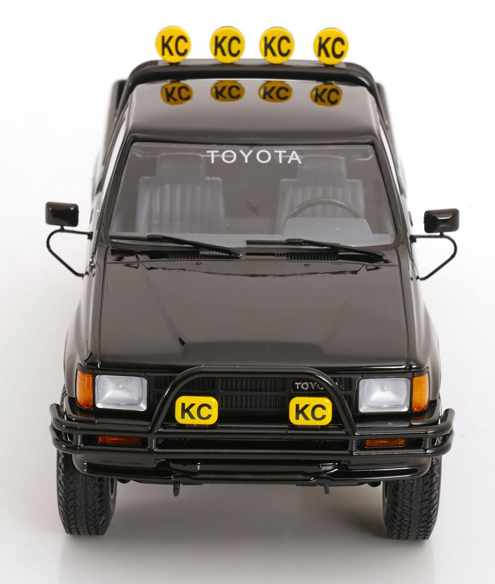 KK Scale 1:18 Toyota Hilux 1985 Black Back to the Future III (KKDC181561) Diecast Model 4 KK Scale 1:18 Toyota Hilux 1985 Black Back to the Future III (KKDC181561) Diecast Model - Image 4