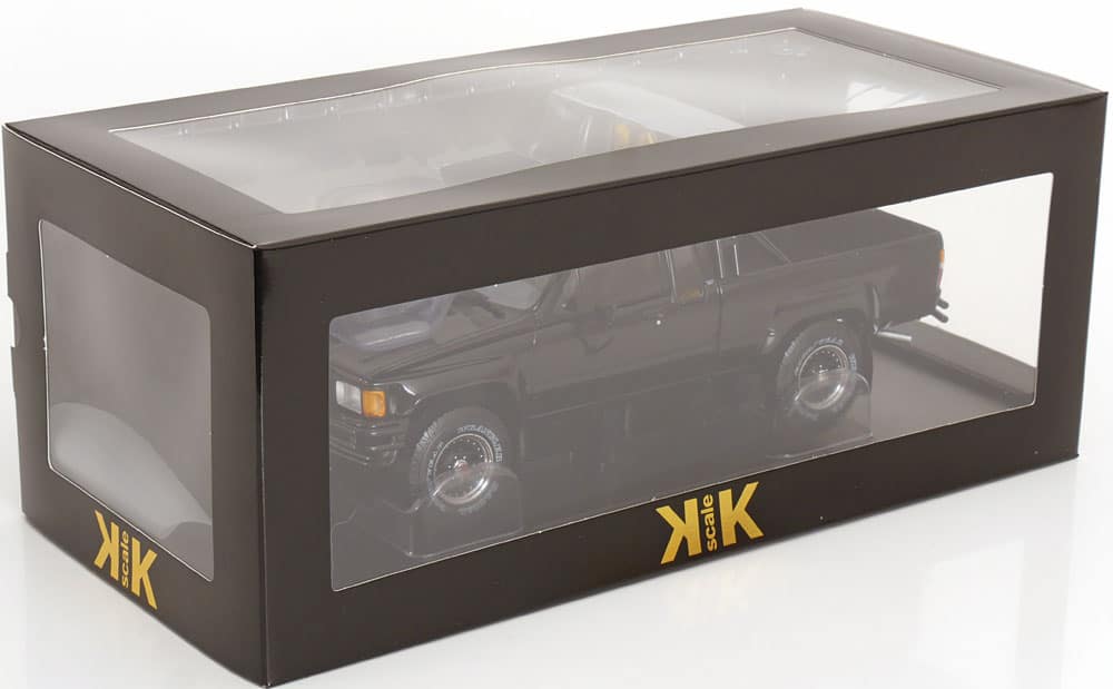 KK Scale 1:18 Toyota Hilux 1985 Black Back to the Future III (KKDC181561) Diecast Model 8 KK Scale 1:18 Toyota Hilux 1985 Black Back to the Future III (KKDC181561) Diecast Model - Image 8