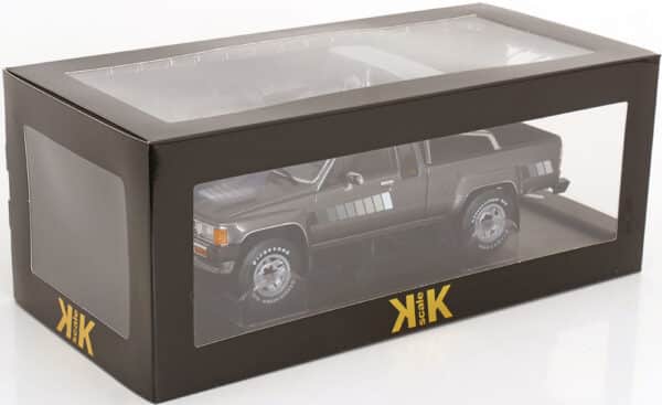 KK Scale 1:18 Toyota Hilux 1985 Grey Metallic (KKDC181563) Diecast Model 11 KK Scale 1:18 Toyota Hilux 1985 Grey Metallic (KKDC181563) Diecast Model
