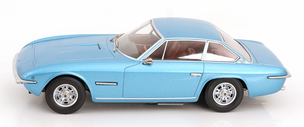 KK Scale 1:18 Lamborghini Islero S 1969 Light Blue Metallic (KKDC181581) Diecast Model 3 KK Scale 1:18 Lamborghini Islero S 1969 Light Blue Metallic (KKDC181581) Diecast Model - Image 3