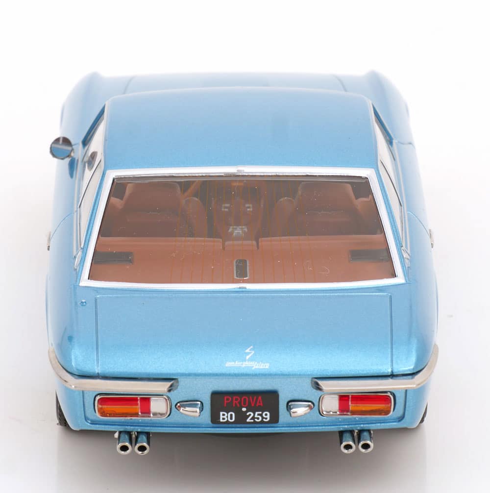 KK Scale 1:18 Lamborghini Islero S 1969 Light Blue Metallic (KKDC181581) Diecast Model 5 KK Scale 1:18 Lamborghini Islero S 1969 Light Blue Metallic (KKDC181581) Diecast Model - Image 5