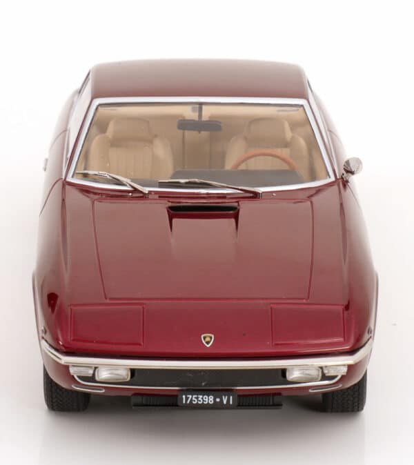 KK Scale 1:18 Lamborghini Islero S 1969 Red Metallic (KKDC181582) Diecast Model 9 KK Scale 1:18 Lamborghini Islero S 1969 Red Metallic (KKDC181582) Diecast Model