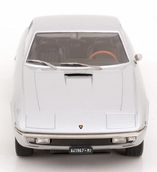 KK Scale 1:18 Lamborghini Islero S 1969 Silver (KKDC181583) Diecast Model 9 KK Scale 1:18 Lamborghini Islero S 1969 Silver (KKDC181583) Diecast Model