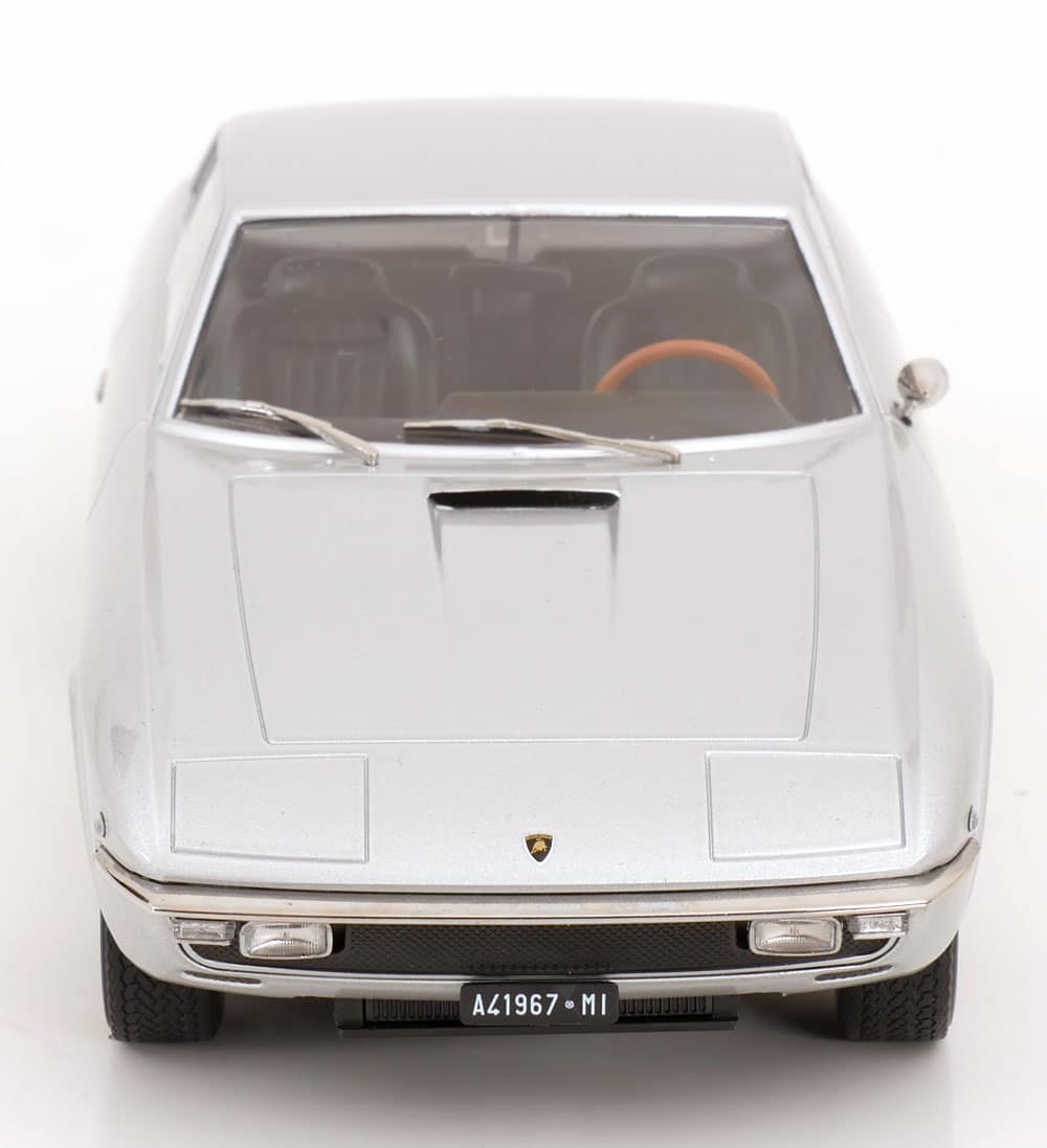 KK Scale 1:18 Lamborghini Islero S 1969 Silver (KKDC181583) Diecast Model 4 KK Scale 1:18 Lamborghini Islero S 1969 Silver (KKDC181583) Diecast Model - Image 4