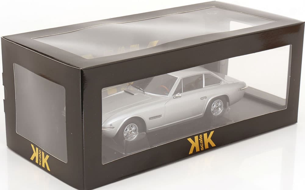 KK Scale 1:18 Lamborghini Islero S 1969 Silver (KKDC181583) Diecast Model 6 KK Scale 1:18 Lamborghini Islero S 1969 Silver (KKDC181583) Diecast Model - Image 6