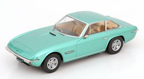KK Scale 1:18 Lamborghini Islero S 1969 Light Green Metallic (KKDC181584) Diecast Model