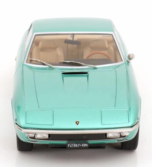 KK Scale 1:18 Lamborghini Islero S 1969 Light Green Metallic (KKDC181584) Diecast Model 9 KK Scale 1:18 Lamborghini Islero S 1969 Light Green Metallic (KKDC181584) Diecast Model