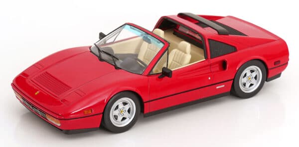 KK Scale 1:18 Ferrari 328 GTS Beverly Hills Cop II 1985 Red (KKDC181701) Diecast Model