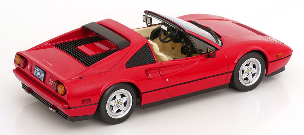 KK Scale 1:18 Ferrari 328 GTS Beverly Hills Cop II 1985 Red (KKDC181701) Diecast Model 2 KK Scale 1:18 Ferrari 328 GTS Beverly Hills Cop II 1985 Red (KKDC181701) Diecast Model - Image 2