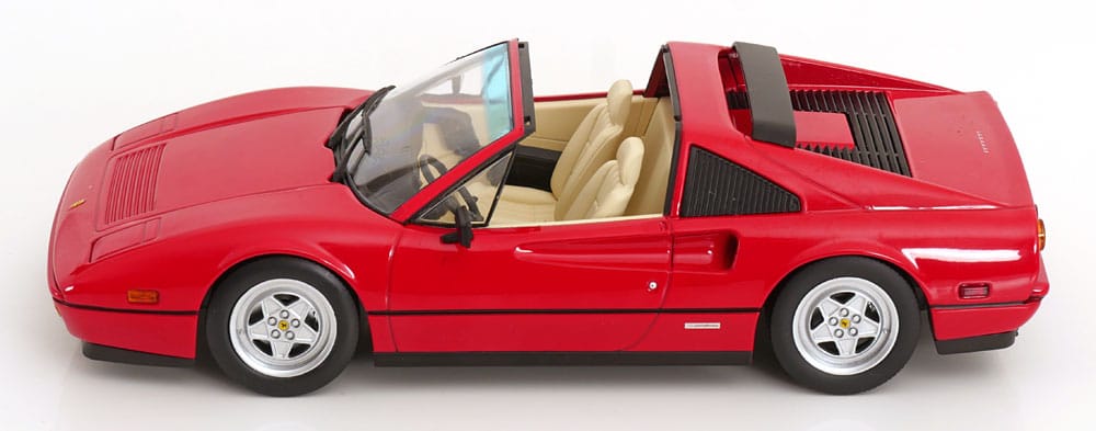 KK Scale 1:18 Ferrari 328 GTS Beverly Hills Cop II 1985 Red (KKDC181701) Diecast Model 3 KK Scale 1:18 Ferrari 328 GTS Beverly Hills Cop II 1985 Red (KKDC181701) Diecast Model - Image 3