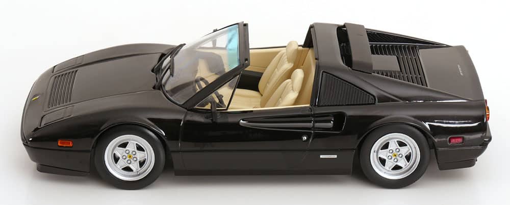KK Scale 1:18 Ferrari 328 GTS Miami Vice 1985 Black (KKDC181702) Diecast Model 3 KK Scale 1:18 Ferrari 328 GTS Miami Vice 1985 Black (KKDC181702) Diecast Model - Image 3