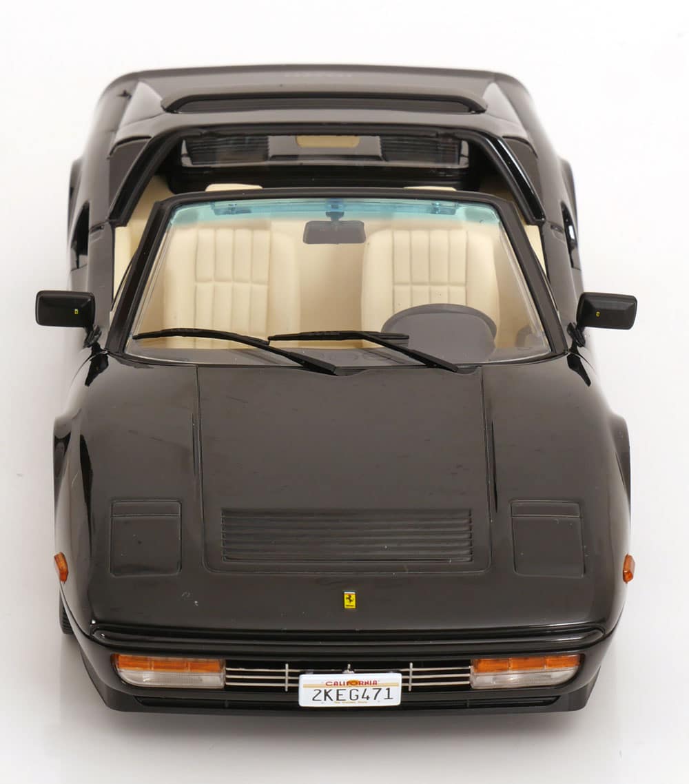 KK Scale 1:18 Ferrari 328 GTS Miami Vice 1985 Black (KKDC181702) Diecast Model 4 KK Scale 1:18 Ferrari 328 GTS Miami Vice 1985 Black (KKDC181702) Diecast Model - Image 4