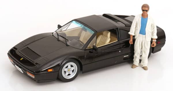 KK Scale 1:18 Ferrari 328 GTS Miami Vice 1985 Black (KKDC181702) Diecast Model 12 KK Scale 1:18 Ferrari 328 GTS Miami Vice 1985 Black (KKDC181702) Diecast Model