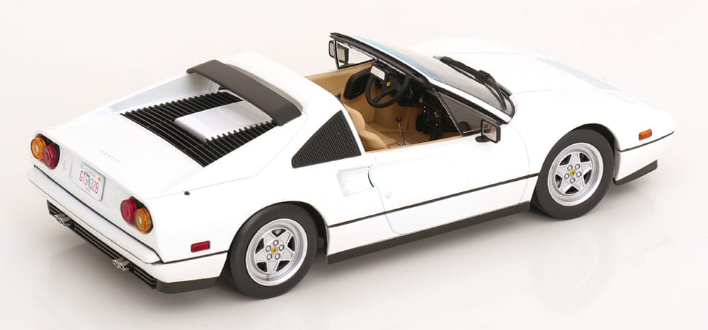 KK Scale 1:18 Ferrari 328 GTS 1985 White (KKDC181703) Diecast Model 2 KK Scale 1:18 Ferrari 328 GTS 1985 White (KKDC181703) Diecast Model - Image 2