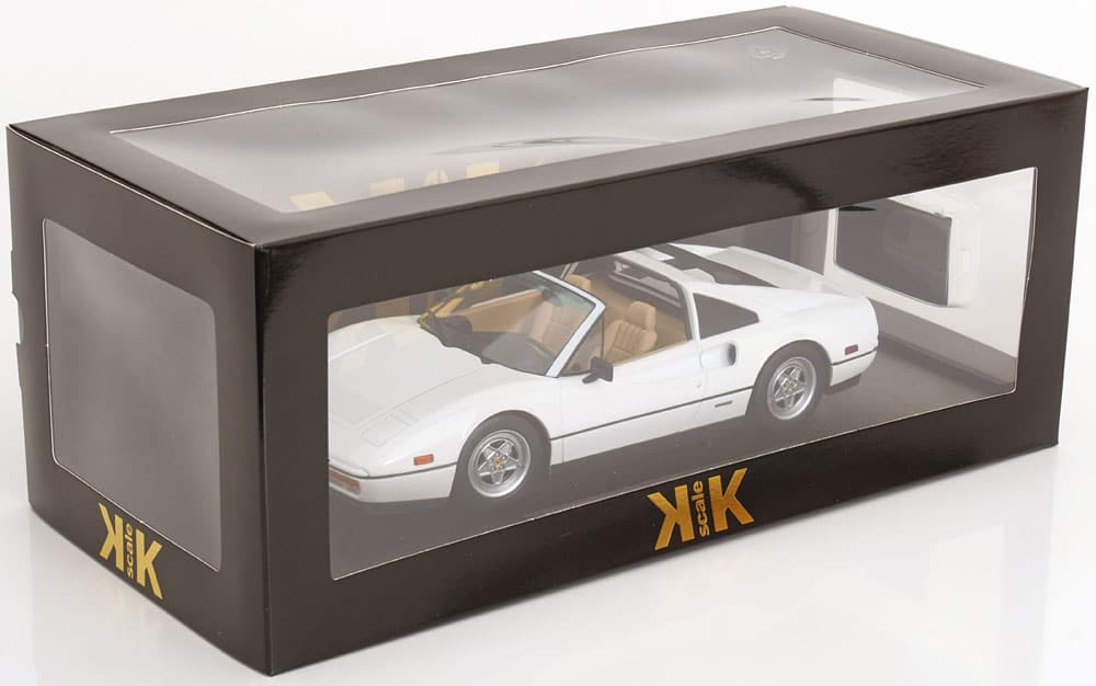 KK Scale 1:18 Ferrari 328 GTS 1985 White (KKDC181703) Diecast Model 7 KK Scale 1:18 Ferrari 328 GTS 1985 White (KKDC181703) Diecast Model - Image 7