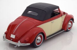KKDC180111 VW Beetle 1200 Cabriolet Hebmueller 1:18 scale diecast model