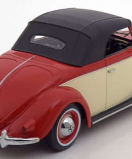 KKDC180111 VW Beetle 1200 Cabriolet Hebmueller 1:18 scale diecast model
