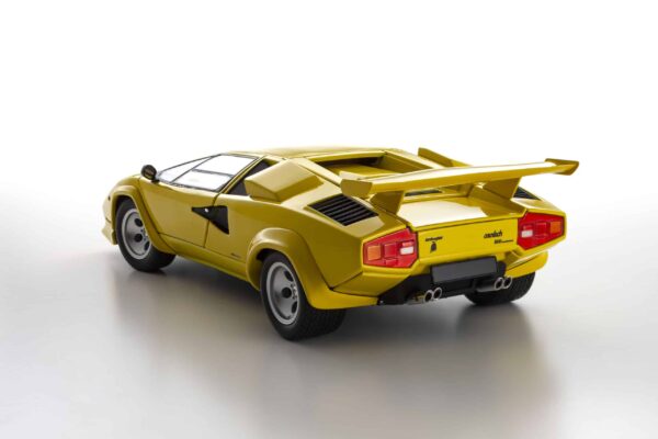 Kyosho - 1:18 Lamborghini Countach LP5000 Quattrovalvove Yellow