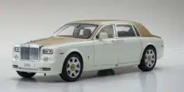 Kyosho - 1:18 Rolls-Royce Phantom EWB 2012 Inglês Branco/Dourado