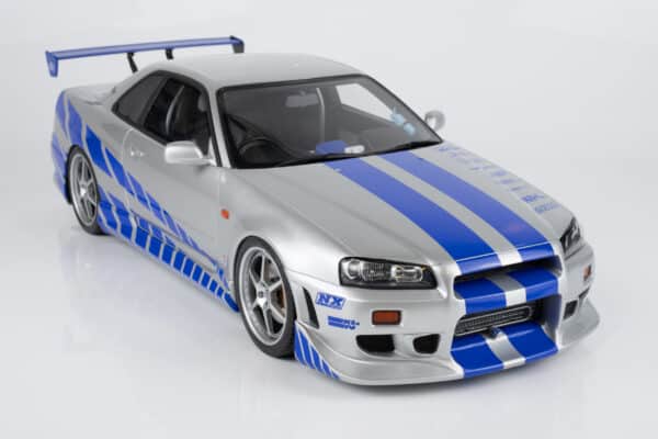 Kyosho 1:12 Nissan Skyline GT-R (R34) Brian O'Connor Fast & Furious 2001 (KSR12007A) Resin Model 11 Kyosho 1:12 Nissan Skyline GT-R (R34) Brian O'Connor Fast & Furious 2001 (KSR12007A) Resin Model
