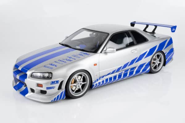 Kyosho 1:12 Nissan Skyline GT-R (R34) Brian O'Connor Fast & Furious 2001 (KSR12007A) Resin Model 15 Kyosho 1:12 Nissan Skyline GT-R (R34) Brian O'Connor Fast & Furious 2001 (KSR12007A) Resin Model